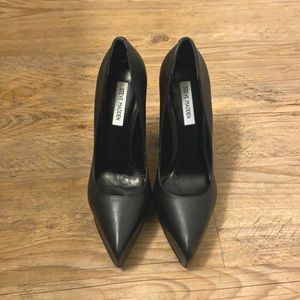 STEVE MADDEN platform heels, leather